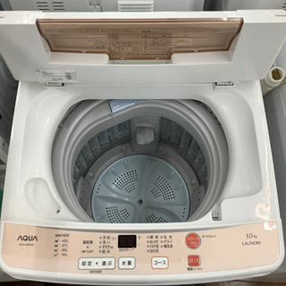 安心の6ヶ月保証付き AQUA 全自動洗濯機 18480円