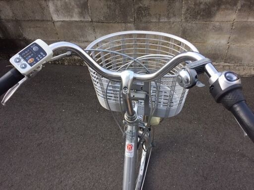 値下げしました！《レンタサイクル店使用　自転車整備士整備済み！》55中古車　電動アシスト　26インチ　Panasonic　シルバー　3
