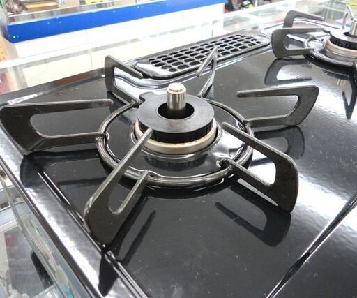 ►LPガス ガステーブル 2020年製 幅56cm Rinnai ガスコンロ 右強火 KSR562BKR 水無し片面焼 ☆ PayPa