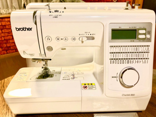 ブラザーコンピュータミシン【完売】シャリオ880