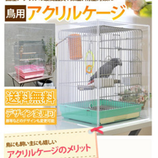 アクリルバードケージ　アクリルケース　アクリル工房