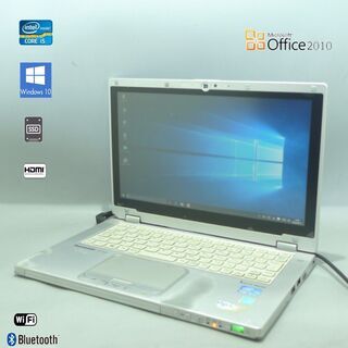 ノートPC 中古 11.6型 Panasonic CF-AX2AFCCS 第3世代Core i5 4GB SSD
