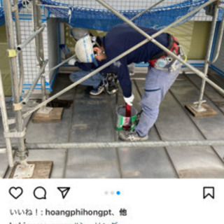 ◎正社員募集◎シーリング工　職人募集　アルバイト可　経験者優遇の画像