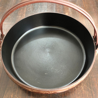 未使用品　南部　すき鍋　オシャレ　調理　団欒　