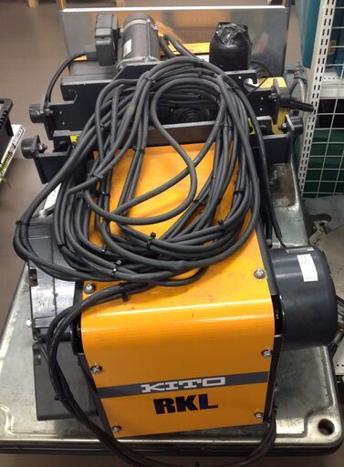 【エコツール岡崎店 新決済機能 あんしん決済に対応】KITO/キトー 1TON ロープホイスト RKL6 010 DL06【愛知県/岡崎市/工具】