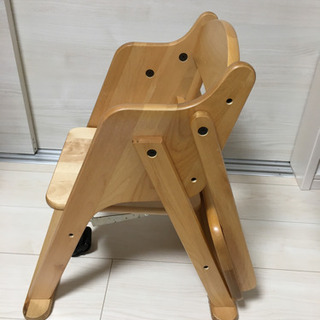 木製ローチェア（折りたたみ式）の画像