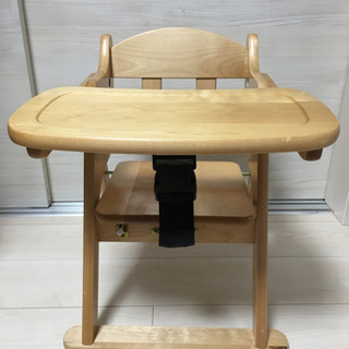 木製ローチェア（折りたたみ式）の画像