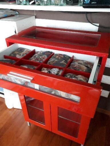 キャビネット 棚 収納棚 ガラスショーケース 雑貨