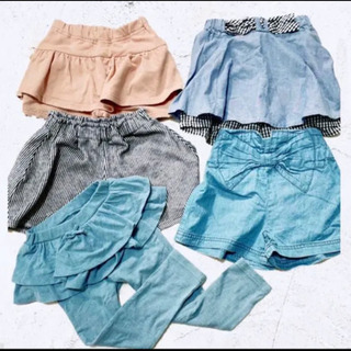 まとめ売り 子供服 90～130 スカートパンツ レギンス ロン...