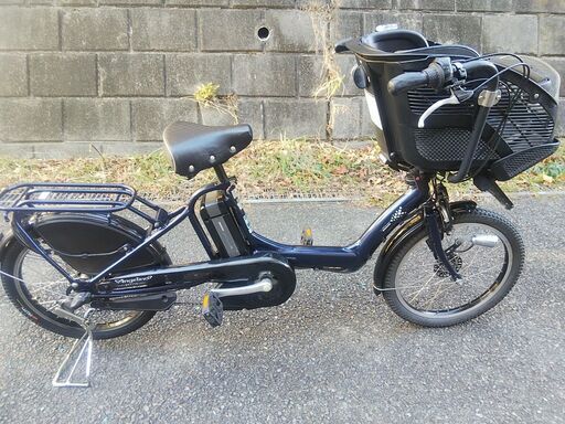 BRIDGESTONE　3人乗り対応電動　アンジェリーノ・プティット　　ブルー　　新品バッテリー付きです。