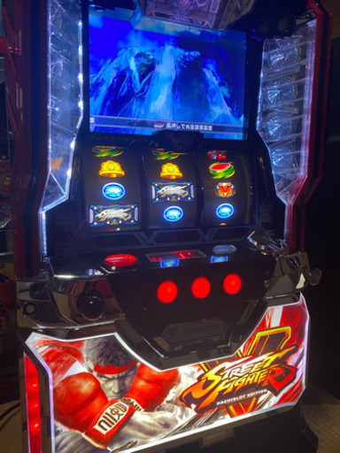 パチスロ実機　ストリートファイターV パチスロエディション
