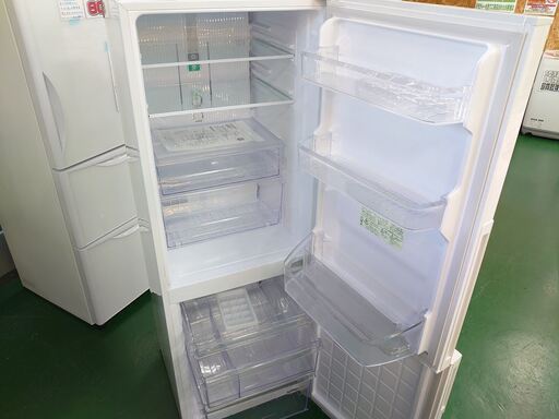 【店舗同時販売中】SHARP　シャープ　2018年製　２ドア冷凍冷蔵庫　271L　SJｰPD27DｰW　【店頭ご来店購入限定】