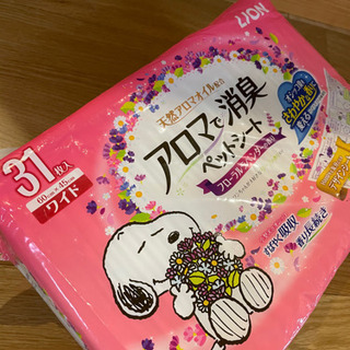※取引終了※ 消臭ペットシート スヌーピー の画像