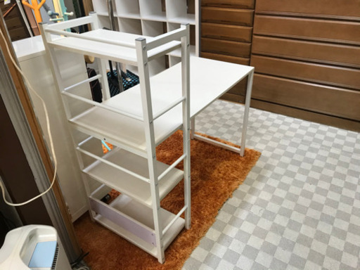 【リサイクルショップ八光　田上店】ニトリ　システムデスク(ザッキー 110 WW)