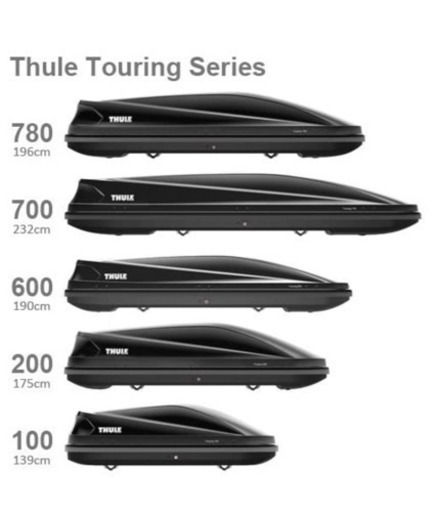 THULE スーリー ルーフボックス TH6348 ツーリング Touring L(780)