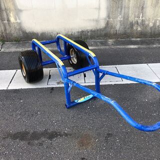 中古　ジェットスキー ランチャー JET GEAR アルミ製　ビーチスタンド 台車 ドーリー　JETSKI スタンド　愛知　岐阜　一宮市　グッドプライス一宮の画像
