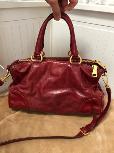 美品★PRADA ショルダーバッグ　ハンドバッグ　2Way