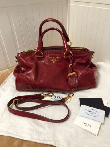 美品★PRADA ショルダーバッグ　ハンドバッグ　2Way