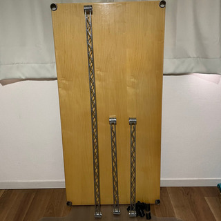 ホームエレクター　ウッドシェルフ・ハンガーレール　中古品