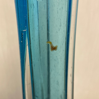 ※早い者勝ち 青いガラスの花瓶　と思われるの画像