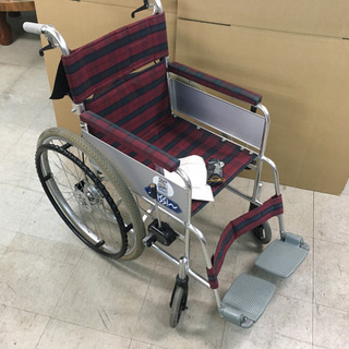 車椅子 日進 折り畳み可能 ブレーキ付き、補助ブレーキ付