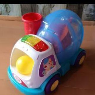 フィッシャープライス　すくすくバスケットボール　タンクローリー　　2点セットの画像