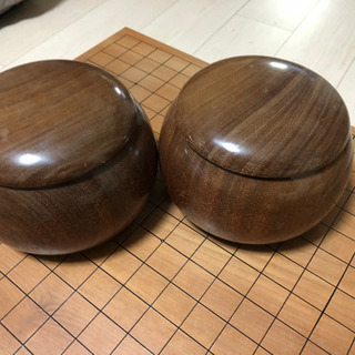 囲碁盤と碁石のセット