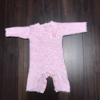 ベビー服70 秋冬春まで　ロンパース 女の子