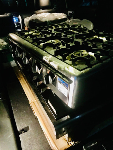 マルゼン 5口タイプ　中古　ガス台