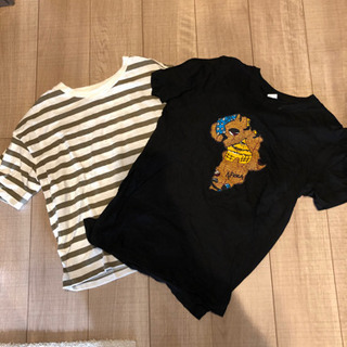 Tシャツ　ロングTシャツ　まとめ売り　セット　レディース　メンズ　キッズ　子供　子供服　ファッション　服の画像