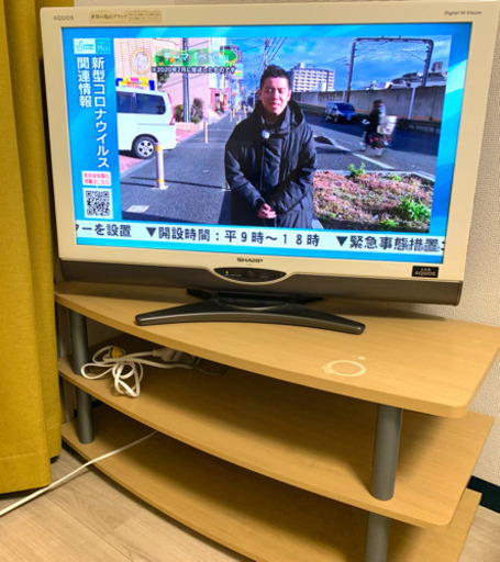 SHARP 32型テレビ\u0026テレビ台　セット