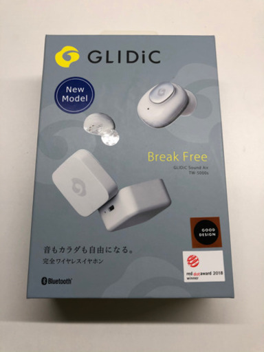 【未使用品】ワイヤレスイヤホン　GLIDiC TW 5000s ホワイト