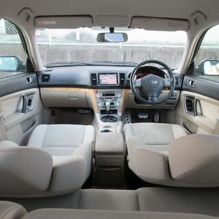 【車検2年満タン渡し】レガシィツーリングワゴン（総額：46万円）【走行4.0万キロと低走行！】人気色：ブラックパール・「後期型」・1オーナー車・TV視聴・ナビ・ETC・ステアリングスイッチ・パドルシフト・バックカメラ完備！※数台出品中！の画像