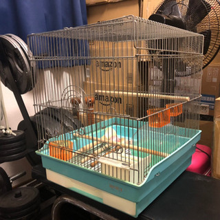 鳥かごヒーター付き！
