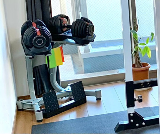 パワーラック　トレーニング用品一式