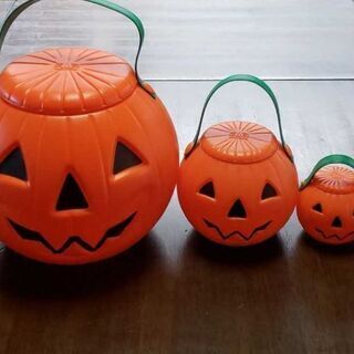 ハロウィン　カボチャ　入れ物