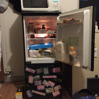 SHARP冷蔵庫 デコレーション有り