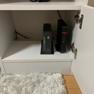 取引先決まりました。Wi-Fi ルーター　収納棚