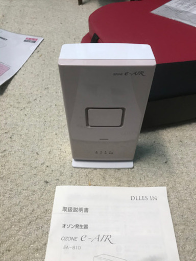 オゾン発生器　eーAIR 株式会社ドレスイン　脱臭　除菌　インフルエンザ対策など