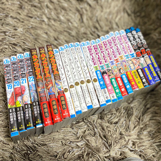 【鬼滅の刃など】"人気漫画5種セット！全24冊まとめて！"の画像