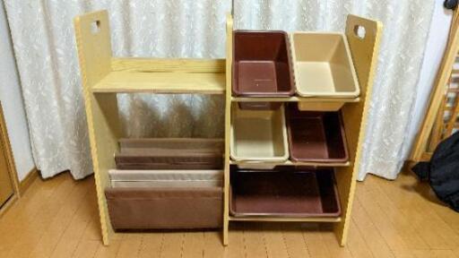 【取引中】2Wayブック＆小物収納BOX チョコレートブラウン＆カフェオレ