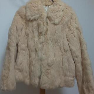 中古美品✨ラビットファーショートコート