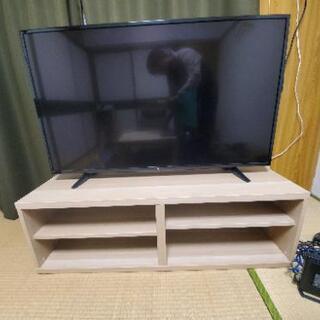 4K液晶テレビ49型　LG　IKEAテレビ台付き　49UH6100