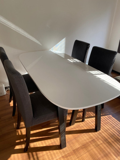 【値下げしました】IKEA ダイニングテーブル、椅子4脚セット