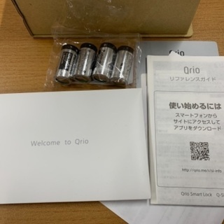 さらにさらに値下げ！スマートロック【Qurio Q-SL1】スマホで施錠・解錠、ほぼ未使用の画像