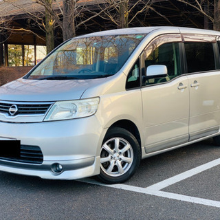 [お譲り先決定]日産セレナ C25 H17 両側電動ドア トランク電動 バックカメラ サイドビュー バックモニター スタッドレスタイヤ車検令和4年7月の画像