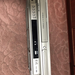VHS DVDデッキ　0円