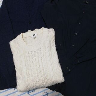 UNIQLO☆Lサイズ☆メンズ長袖3点