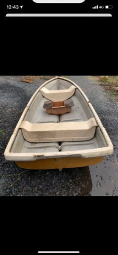 ヤマハ3人乗りボート