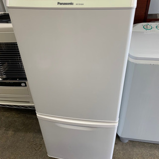 パナソニック 冷蔵庫 138L 2ドア 耐熱性能天板 ボトムフリーザ